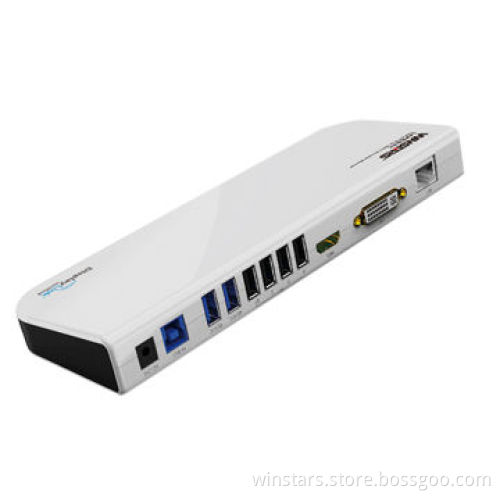 USB3.0 Multi-task Universal Laptop Docking Station with Plug-and-play Function, USB Hub